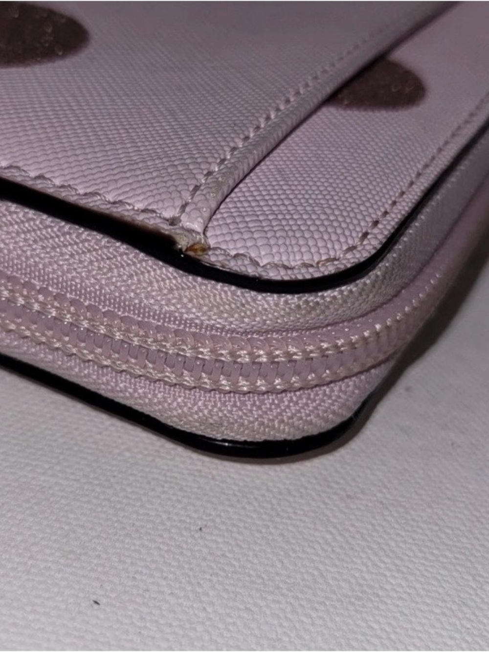 Kate Spade Pink Glitter Dot Continental Wallet - Picture 10 of 16